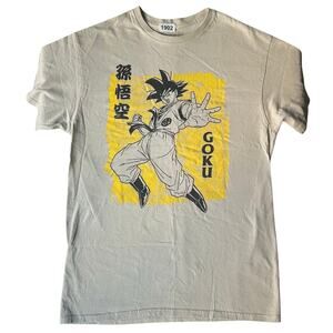 DragonBallZ Men’s Short Sleeve T-shirt size M, Green, Goku Sudoku